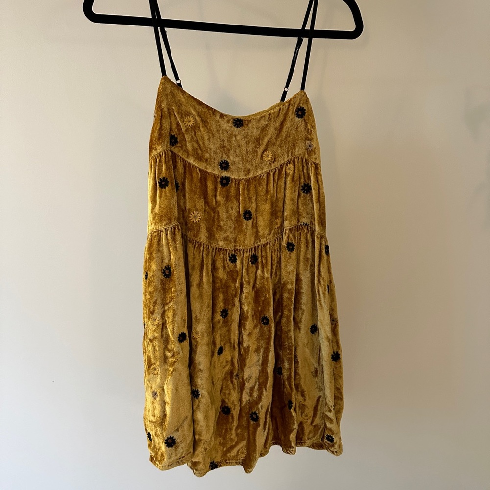 golden hour mini dress